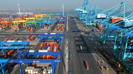tianjin port overall